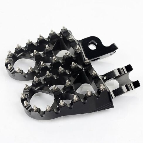 TARAZON CNC Anodized Foot Pegs Footpegs for Honda CRF 250R 250X 450R 450X 2005-2023 CR125 CR250 CR500 in Kuwait