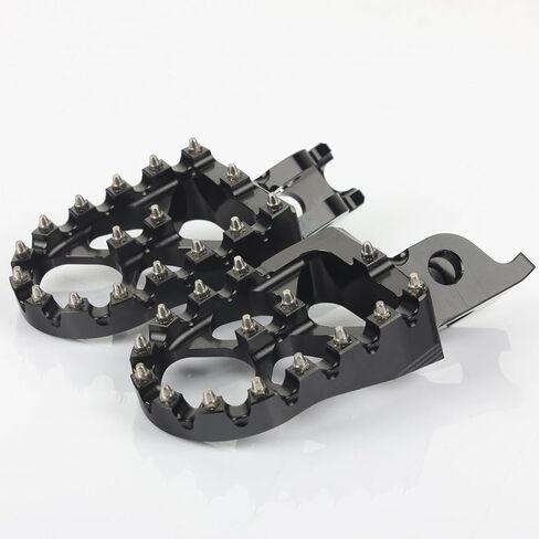 TARAZON CNC Anodized Foot Pegs Footpegs for Honda CRF 250R 250X 450R 450X 2005-2023 CR125 CR250 CR500 in Kuwait