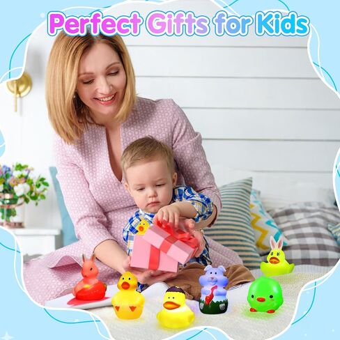 6 Pcs Bath Toys for Kids Ages 3 5 8, Floating Light up Bath Toys, Summer Toys Pool Toys Water Toys for Kids 1-3, Baby Bath Toys for Boys Girls, Bathtub Swimming Party Favor in Saudi Arabia