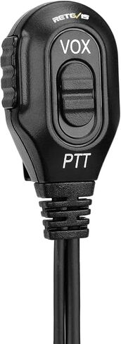 Retevis RT45 RA19 Hands Free Earpiece Walkie Talkie with Mic, Covert Tube,1 Pin 2.5mm, Compatible with Motorola T260 T460 T600 T800 T5000 T5500 HYT-TC320 Two Way Radio, 2 Way Radio Earpiece(1 Pack) in Saudi Arabia
