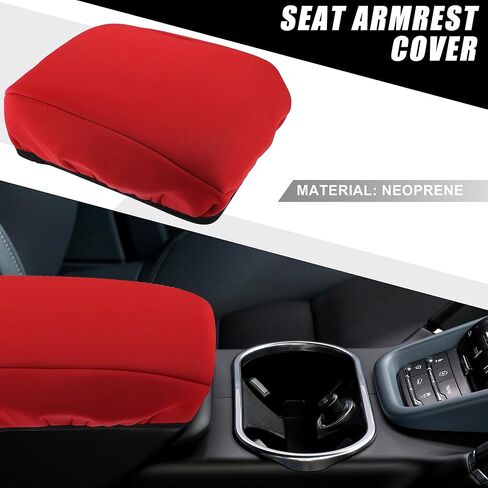 غطاء وحدة التحكم المركزية غطاء مسند الذراع مقاوم للماء غطاء صندوق مسند ذراع السيارة حامي لسوبارو Outback 2020-2023 النيوبرين الأزرق in Kuwait