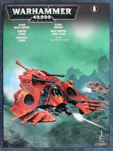 Warhammer 40k Eldar Wave Serpent in Saudi Arabia