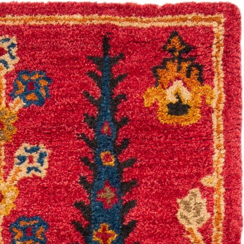 SAFAVIEH Heritage Collection Accent Rug - 2' x 3', Red & Multi, Handmade Traditional Oriental Wool, Ideal for High Traffic Areas in Entryway, Living Room, Bedroom (HG418Q) in Saudi Arabia