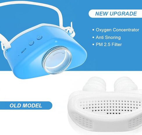 4 in 1 Anti snoring Devices,2024 New Atomization snoring Solution,Right Amount Fog,Adjustable Wind Force Sleep Apnea Devices for Comfortable Sleep (Size Adjustment) in Kuwait