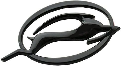Pair New Impala Left Right Side Pillar Emblem 3D Badge Nameplate Replacement for Impala 10253595 (Black) in Saudi Arabia