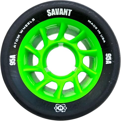 Atom Savant Indoor Roller Skate Wheels in Saudi Arabia