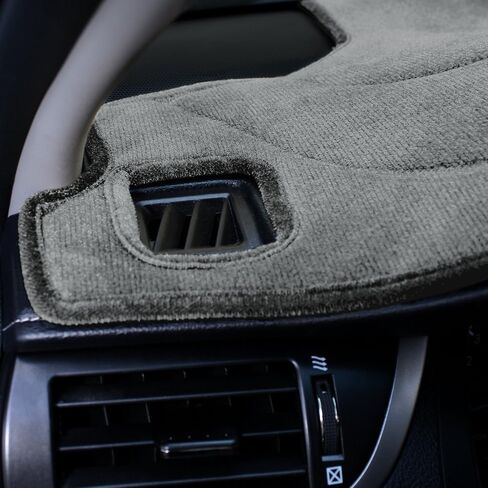 Coverking Custom Fit Dashcovers for Select Kia Borrego Models - Velour (Black) in Kuwait