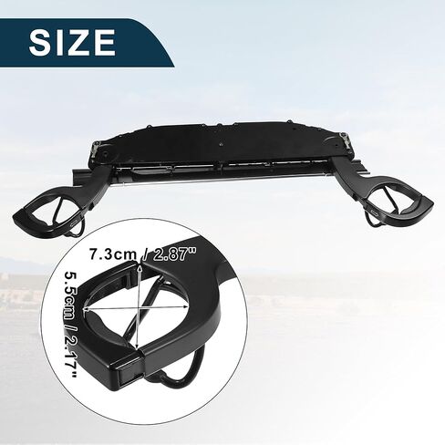 Cup Holder for Porsche Boxster Practical No.99155219401 | Instrument Panel Drink Holder Black 1 Pcs in Saudi Arabia