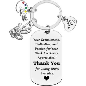 Xiahuyu Artist Gifts Keychain Thank You Gift for Art Teacher Painter Gift Art Student Gift Art School Graduation Gift