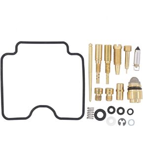 MOTOKU Carburetor Carb Rebuild Repair Kit for Suzuki DRZ400S DRZ400SM Motorcycle Compatible with Kawasaki KLX400
