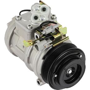 cciyu Air Conditioning Compressor 1990-2000 Fit for Lexus LS400 4.0L 1998-2007 Fit for Lexus LX470 4.7L CO 10576C