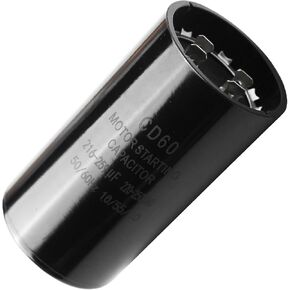 216-259 uf/MFD 220-250 VAC ±20% CD60 Round Motor Start Capacitor 50/60 Hz AC Electric Motor Universal Fit for AC Motor Run or Fan Start and Cool or Heat Pump Air Conditioner by Kotoysoo in Kuwait