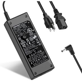 19V Laptop Charger for Gateway GWTN156-1BK GWTN156-1BL GWTN156-4BL GWTN156-5BK GWTN156-7BL GWTN156-7BK GWTN141-4BL GWTN141-4GR GWTN141-10BK GWTN141-10BL GWNR71517-BK BL AC Adapter Power Supply