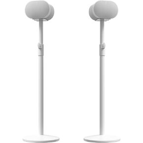 Wireless Studio Monitors Speaker Stands for Sonos ERA 300 Stand - Pair,Height Adjustable up to 47.24 inches,Perfect Stand Setup for Surround Sound Speaker Stand Cable manages(Pair)