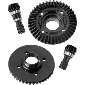 ترس تفاضلي أمامي/خلفي 42T قطع ترس ترس ترس 13T لـ 1/5 XMAXX X-MAXX 6S 8S 7779 7777 7778 7790، تفاضلي قطع حلزوني من الصلب الكروم الصلب