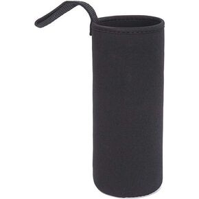Water Bottle Carrier 750ml, 25oz Water Bottle Cover Sleeve Neoprene Bottle Carrier Insulated Bottle Bag Case Pouch black, 25oz/750ml 2PCS