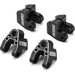 INJORA Aluminum Shock Mount Height Lift Kit for 1/18 RC Crawler TRX4M Defender Bronco Upgrade
