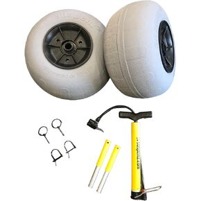 Suspenz Kayak Cart Balloon Sand Wheel Conversion Kit