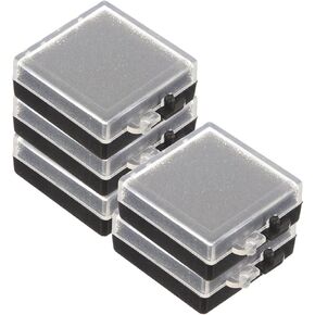 Healifty 5pcs Electronic Component Case Plastic Electronic Components Parts Case Anti-Static Electronic Parts Boxes Chip Container with Sponge