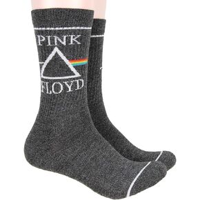Pink Floyd Adult Dark Side Of The Moon Prism 1 Pair Crew Socks