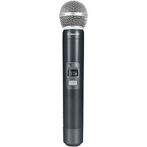 Phenyx Pro Professional Wireless Microphone, UHF Dynamic Microphone, Metal Cordless Microphone, Handheld Microphone for PTU-71/PTU-7000/PTU-6000 with Selectable Frequencies (PWH-7)