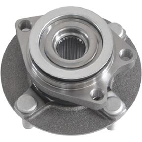 BRTEC 513308 Front Wheel Hub and Bearing Assembly for Nissan 2007 2008 2009 2010 2011 2012 Versa 4Lugs W/ABS