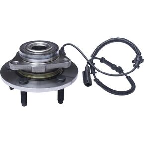 515126 Front Wheel Bearing and Hub Assembly Compatible with 2009-2010 Do-dge Ram 1500 (Fit from 09/2008), 2011 Ram 1500 [5-Stud Hub W/ABS]