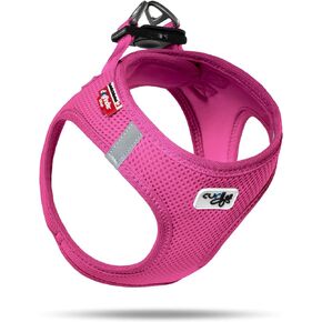 Curli Vest Harness Air-Mesh Dog Harness Pet Vest No-Pull Step-in Harness with Padded Blue 3XS