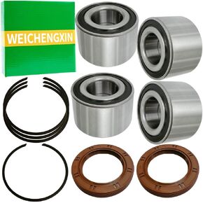 Front Rear Wheel Bearings & Seals Kit Set for Can-Am Maverick Commander Outlander Renegade Max 330 400 450 500 570 650 800 80 1000 Defender HD10 HD8 DS450 293350118 293350040 293350150