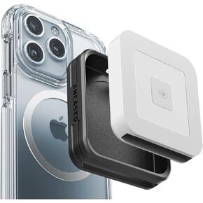 ENCASED Magnetic Case Designed for Square Reader Contactless and Chip 2nd Gen (Compatible with MagSafe) Black