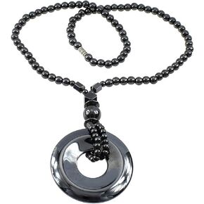 IDB Non Magnetic Hematite Unity Pendant Necklace - Perfect for Complete and Eternal Love