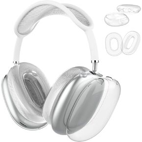 Silicone Case for AirPod Max (2024/2020),Ear Pad Case Cover/Ear Cups Cover/Headband Cover,Skin Anti-Scratch, Accessories Ultra Protective Cover for Apple AirPods Max (USB-C)(Starlight)
