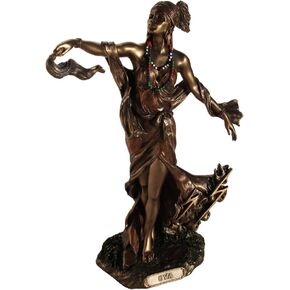 OYA - Goddess of Wind, Storm and Transformation Figurine, Bronze Color