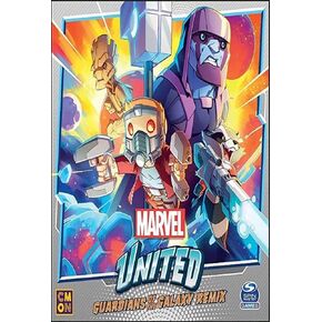 توسعة Marvel United Guardians of The Galaxy Remix | لعبة المنمنمات على الطاولة | لعبة استراتيجية | لعبة تعاونية للكبار والصغار | الأعمار 14+ | 1-4 لاعبين | متوسط وقت اللعب 40 دقيقة | صنع بواسطة CMON