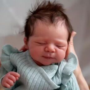 Anano Reborn Baby Dolls 18 Inch Realistic Newborn Sleeping Baby Dolls Girls That Look Real Lifelike Preemie Babies Alive Soft Silicone Reborn Infant Dolls