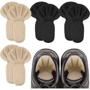 Sibba 4 Pair Heel Cushion Inserts Heel Grips Shoes Pads for Shoes Too Big Self-Adhesive Foot Cushions Pads Thick Shoe Inserts Back Insoles Anti Blister Shoe Liners Heel Protectors for Women Men in Saudi Arabia