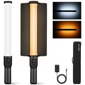 Godox LC500R RGB LED Light Sticker (LC500R RGB (Black 24'')) - Versatile Handheld Lighting for Photo & Video Enthusiasts