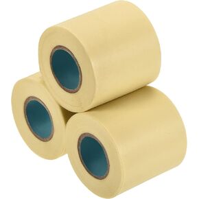 MECCANIXITY Pipe Wrap Tapes Non-Adhesive 6cmx13m Protective Waterproof Tube Protector for Air Conditioner HVAC Pipes, PVC Beige Pack of 3