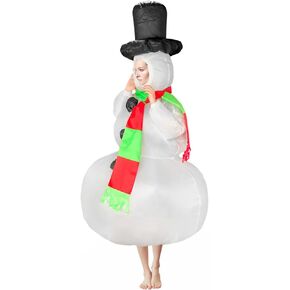 Inflatable Blow Up Costume Suit for Christmas Halloween Cosplay Men Women Funny Costume
