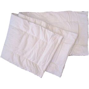 Intrepid International Cotton Pillow Wraps Set of 2 - White - Premium Equine Leg Wraps for Ultimate Horse Comfort and Protection