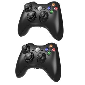 وحدة تحكم لاسلكية YUDEG Xbox 360، وحدات تحكم لاسلكية 2.4G لأجهزة Xbox 360 وأجهزة الكمبيوتر الشخصية النحيفة التي تعمل بنظام Windows، عبوتان