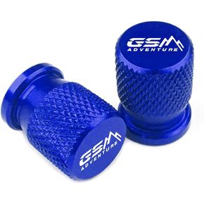 Motorcycle Aluminum Wheel Tire Valve Caps for BMW R1200GS R 1200 GS LC Adventure ADV R1250GS R 1250 GS ADV F850GS F800GS F750GS F900GS R1300GS R1100GS R1150GS Adventure Accessories (Black)