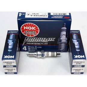 4 New NGK Iridium IX CR8EHIX-9 Spark Plugs # 3797