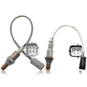 2Pc Oxygen Sensor 234-9038 234-4381 Compatible with 2008 2009 2010 Nissan Altima Maxima 2.5L 3.5L Upstream Downstream 02 Sensor