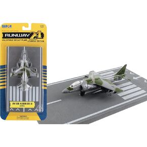 Daron Worldwide Trading Runway24 AV8B Vehicle, Green Camouflage