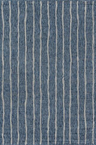 Villa Collection Sicily Indoor/Outdoor Area Rug, 2'0" x 3'0", Blue in Kuwait