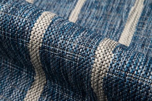 Villa Collection Sicily Indoor/Outdoor Area Rug, 2'0" x 3'0", Blue in Kuwait