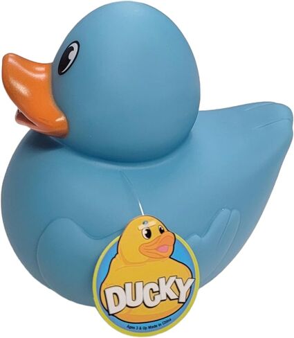Big Rubber Ducky Collectible Mix (5.5") Colorful Selection: Red, Orange, Green, Blue, Yellow and Pink. Perfect for Ducking (Yellow) in Saudi Arabia