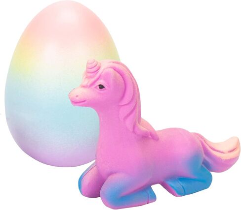 Surprise Growing Unicorn Hatching Extra Large Rainbow Egg Kids Toys, Assorted Colors in Kuwait