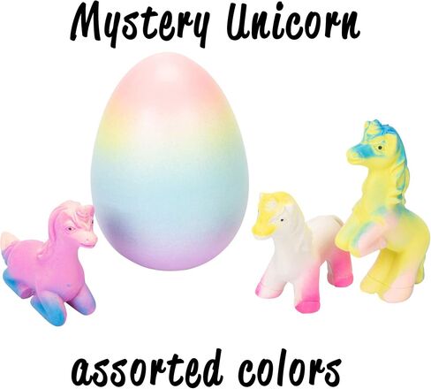 Surprise Growing Unicorn Hatching Extra Large Rainbow Egg Kids Toys, Assorted Colors in Kuwait